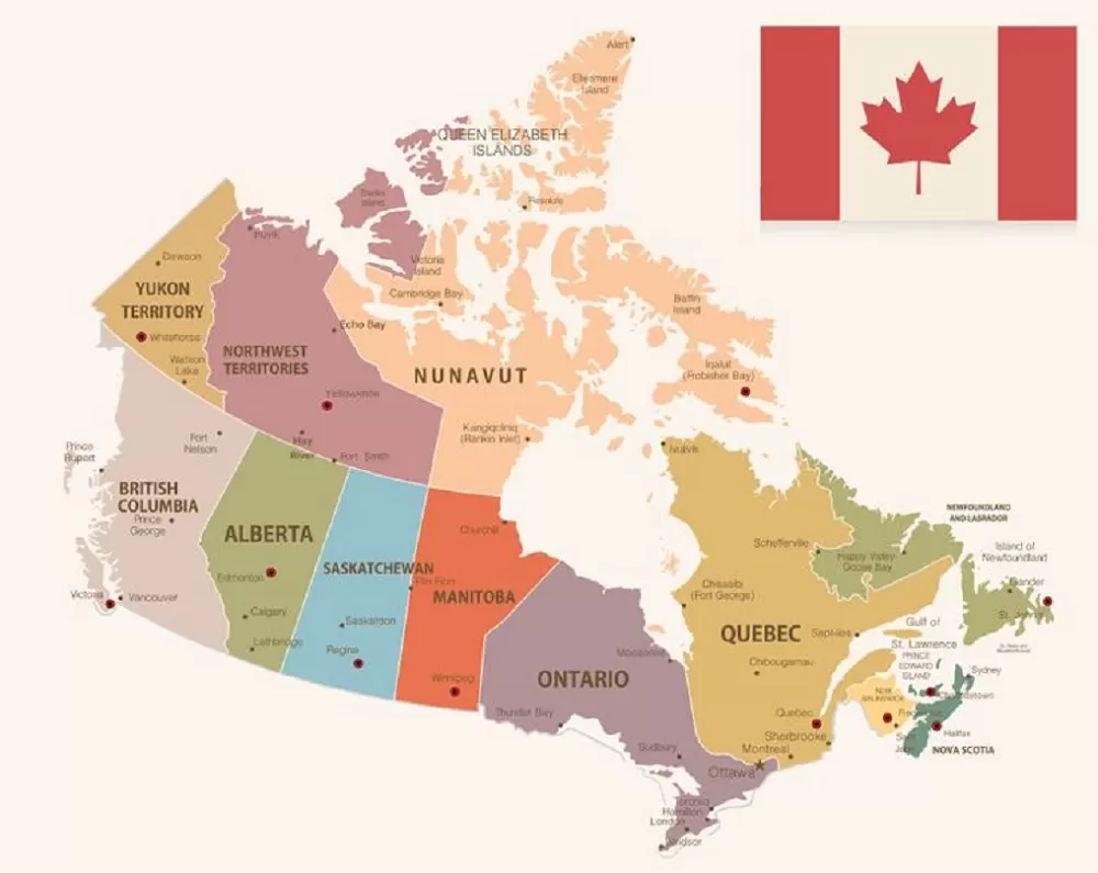 افضل مقاطعات كندا للهجرة 2020