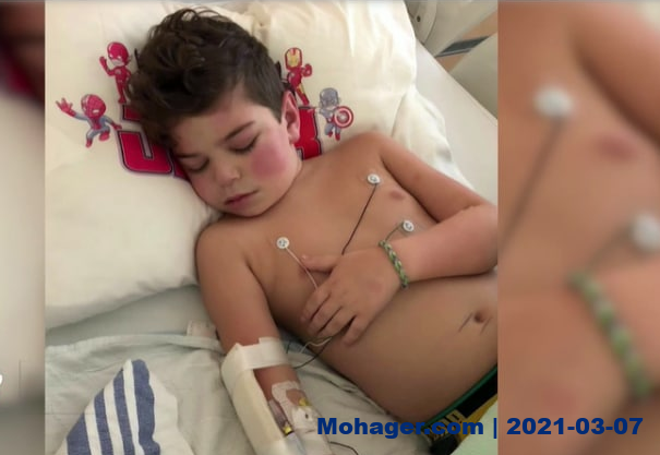إصابة طفل بمضاعفات نادرة بعد تعرضه لفيروس كورونا