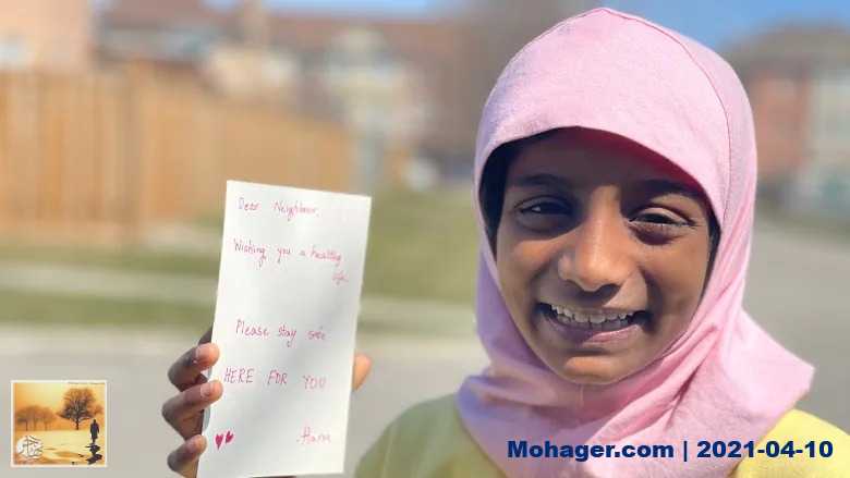 تعرفوا على الطفلة هناء “9 سنوات”.. التي أنشأت جيشاً من المتطوعين في كندا بفعل بسيط | مهاجر