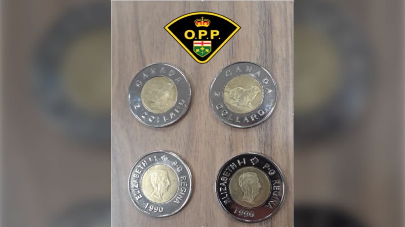 شرطة أونتاريو تحذر السكان من العملات المعدنية المزيفة
