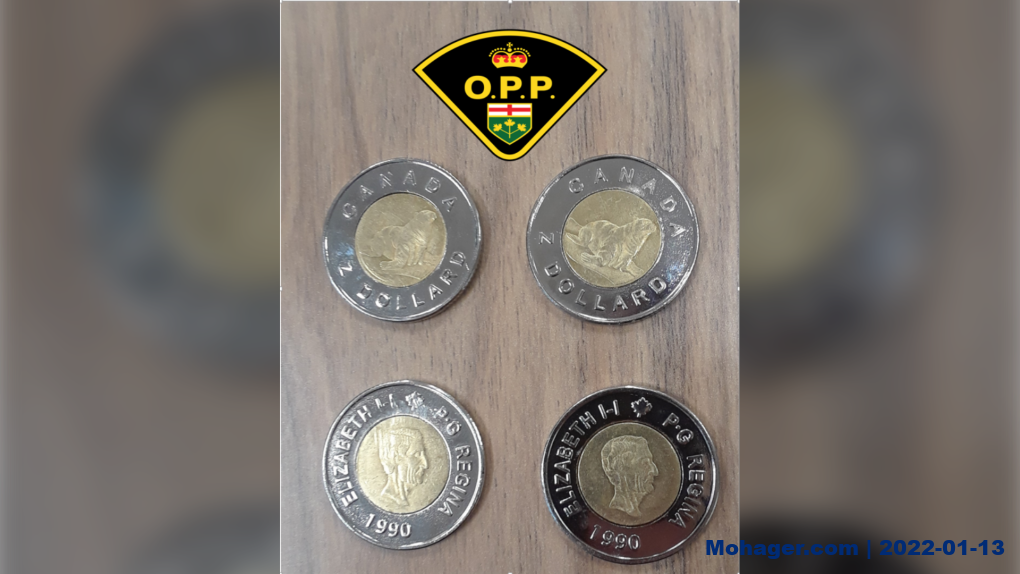 شرطة أونتاريو تحذر السكان من العملات المعدنية المزيفة