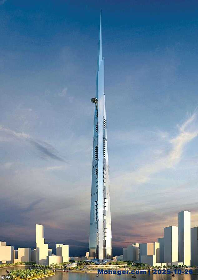 أطول بـ 180 مترا من برج خليفة.. دولة عربية تقترب من إنجاز أطول برج في العالم | مهاجر